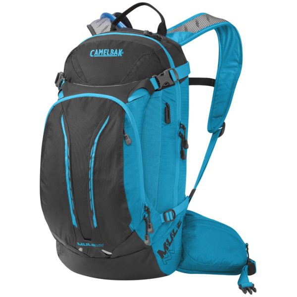 Camelbak rugtas MULE NV zw/bl Charcoal Zwart / Atomic Blauw