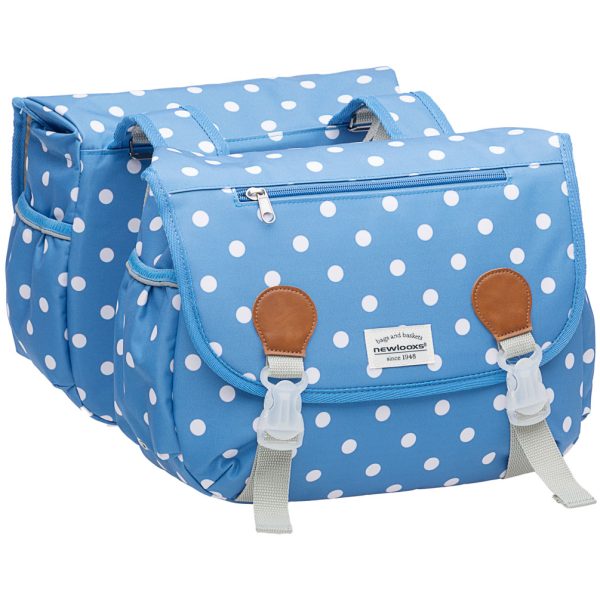 navigatie moeilijk commentator New Looxs TAS JOLI MIDI DUBBEL POLKA RIVER BLUE BLAUW - Davy's Bike Store