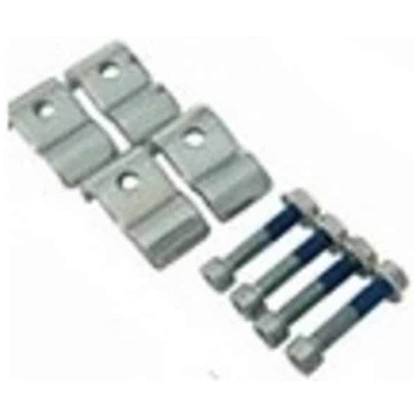 Yepp achterdrager bev set Easyfit cpl Zilver