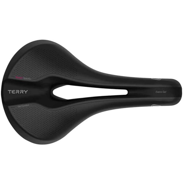 Terry zadel Butterfly Exera gel dames zwart