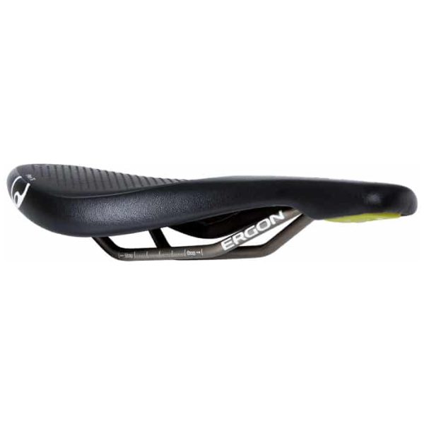 Ergon zadel SMD2 Pro Titanium zwart