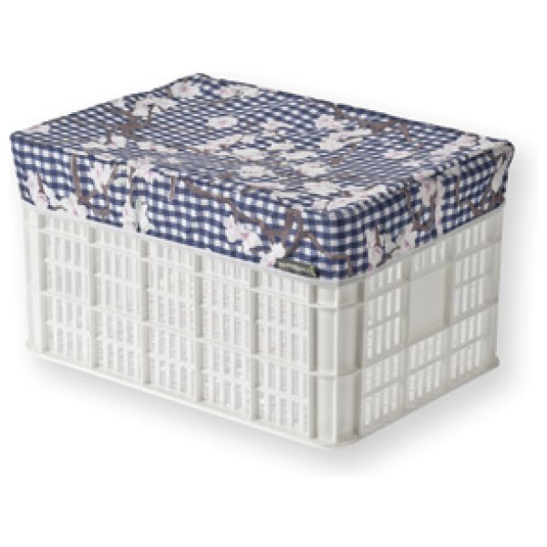 Basil kratcover L Farm bl Blauw / Wit