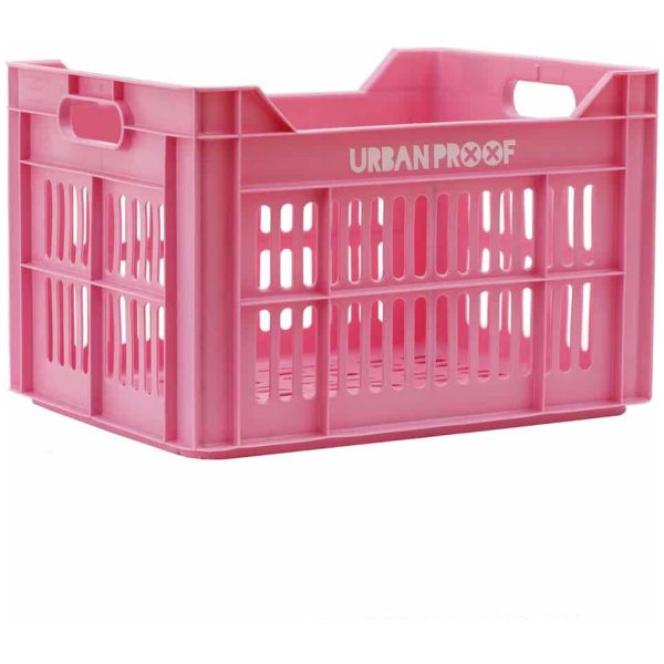 Urban UP fietskrat 30L Roze