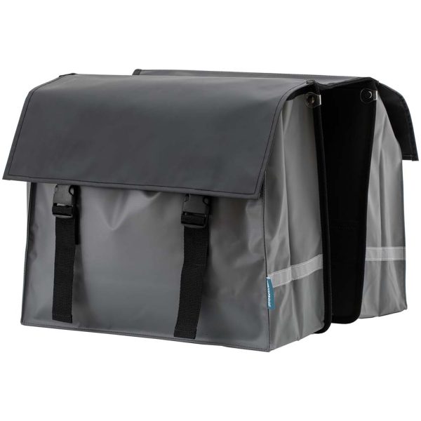 Urban Proof fietstas 40L Zwart/Grijs Grijs