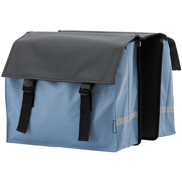 Urban UP Fietstas 40L Zwart/Jeans Blauw