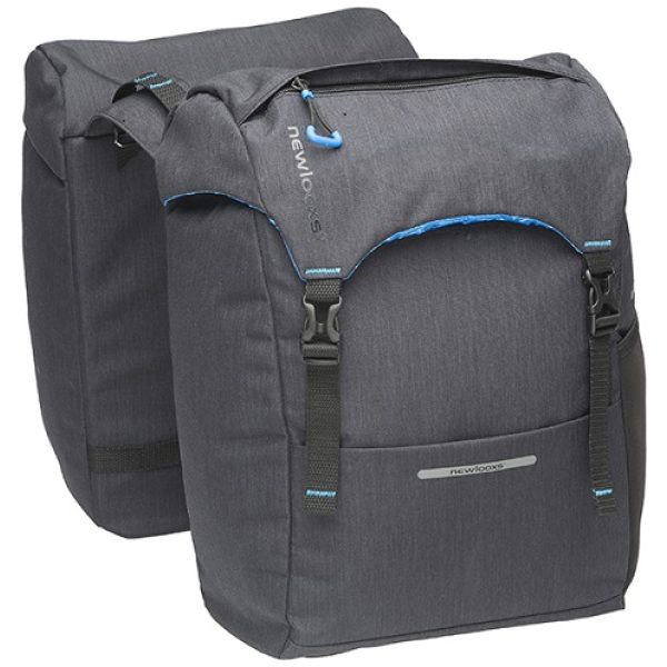 New Looxs TAS SPORTS DUBBEL ZW Zwart/Blauw