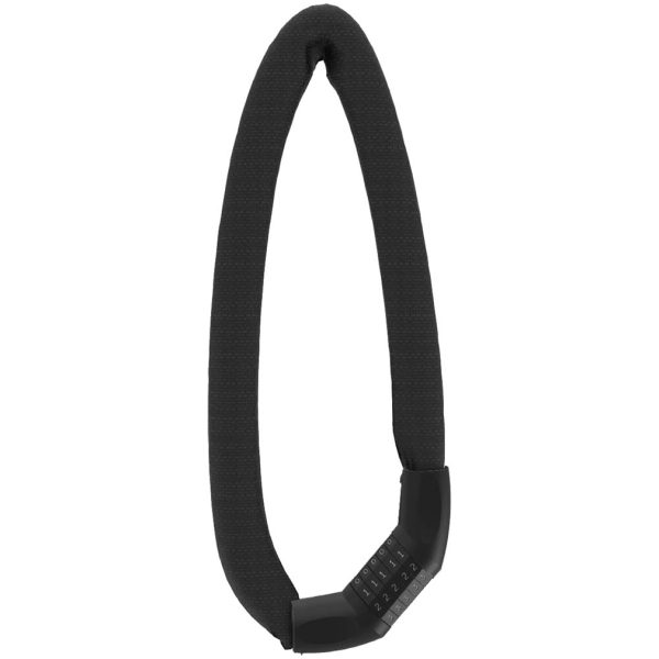Urban Proof kettingslot code 8mm 90cm Zwart