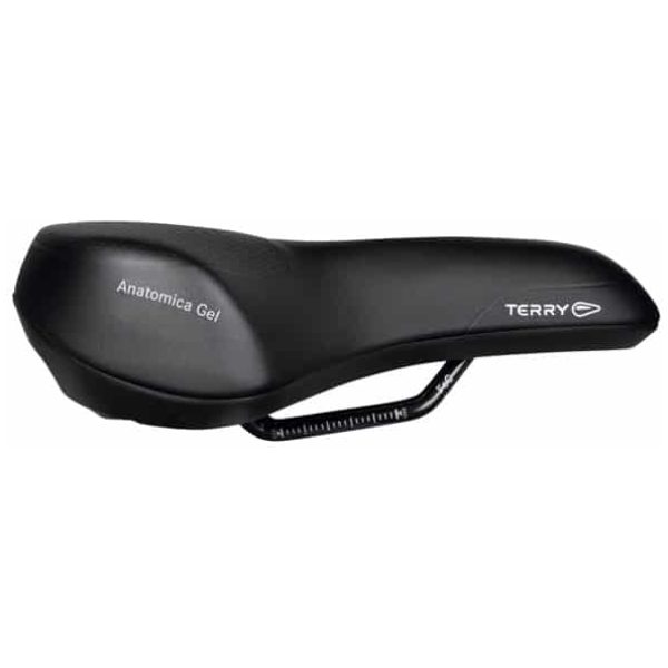 Terry zadel Anatomica D gel Zwart