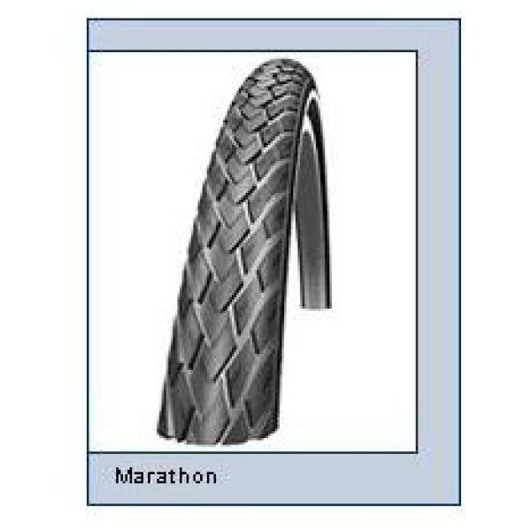 Schwalbe Schw btb 28x1 1/4 Mar R zw 368 Zwart