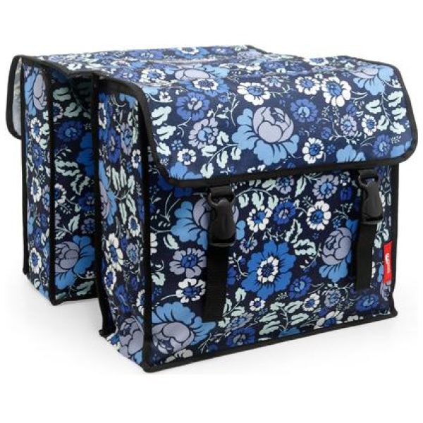 New Looxs TAS FIORI DUBBEL DAHLIA DARK BLUE DONKER BLAUW