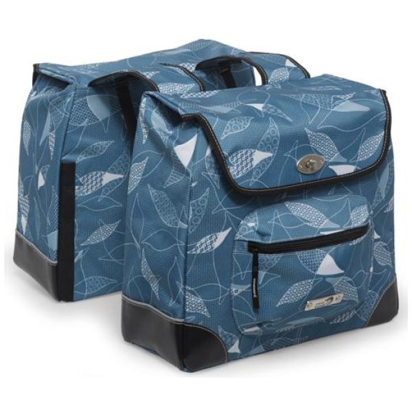 New Looxs TAS ALBA DUBBEL LEAF BLUE Blauw