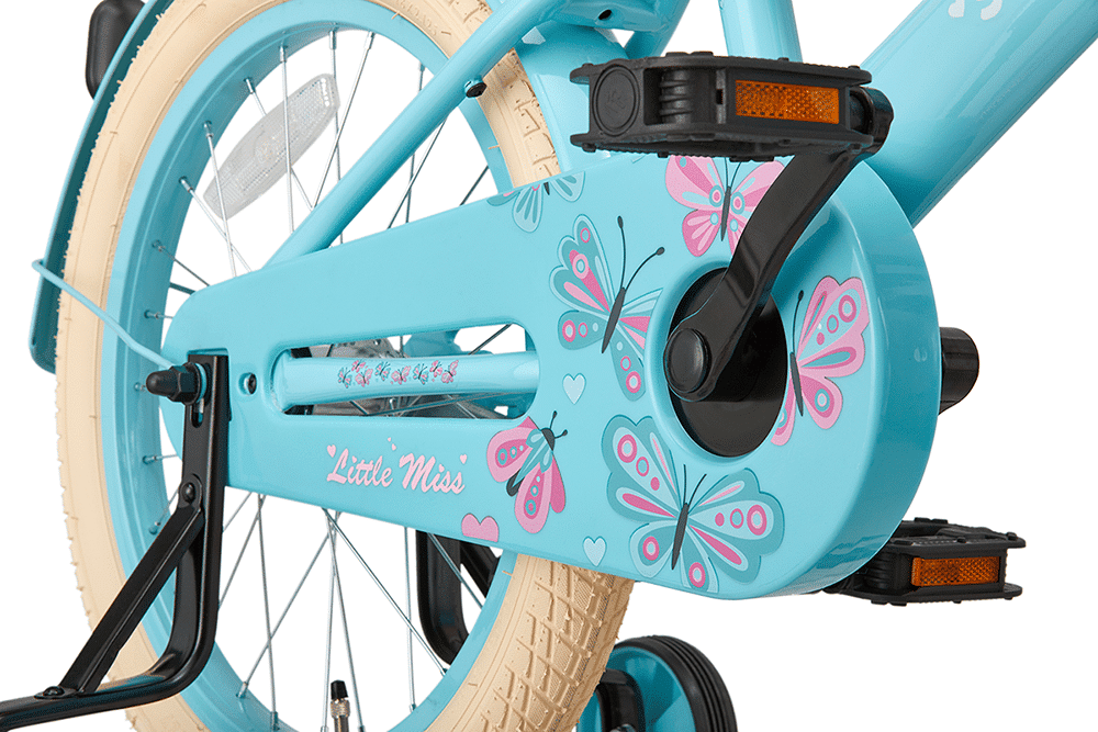 Ster rand Uitleg SuperSuper Little Miss Turquoise 16" en 18" - Davy's Bike Store