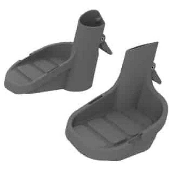 Urban Iki DUOD FRONT VOETBAK Z/RIEM STEL Grijs