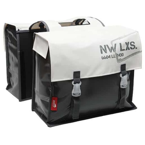 New Looxs TAS BISONYL BASIC DUBBEL WIT/GRIJS