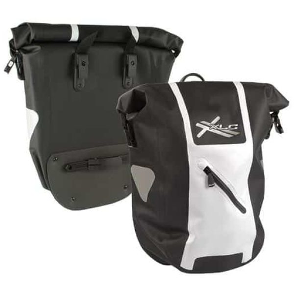 Xlc TASSENSET LOWRIDER WIT/ZWART 18L SET A 2 WIT / ZWART