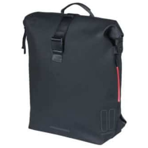Basil RUGTAS BAS SOHO NORDLICHT NIGHT BLACK 17L Night Zwart - Afbeelding 7