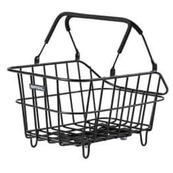 Basil mand Cento Alu MIK 21L mat 34x46x25,5c ZWART