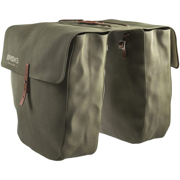Brooks fietstas dubbel Brick Lane Panniers Sage Gr