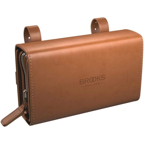 Brooks zadeltas D-Shaped 1L honey