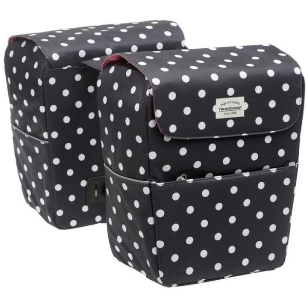 New Looxs TAS JIVE DUBBEL POLKA ZWART - Afbeelding 3
