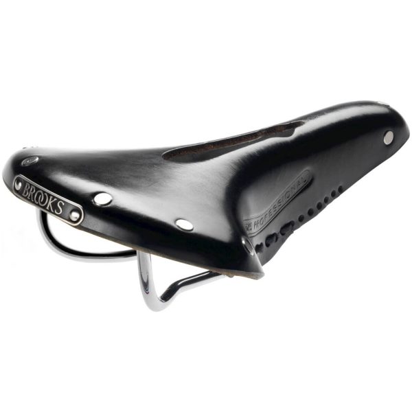 Brooks zadel B333 Team Pro Imp H zw Zwart