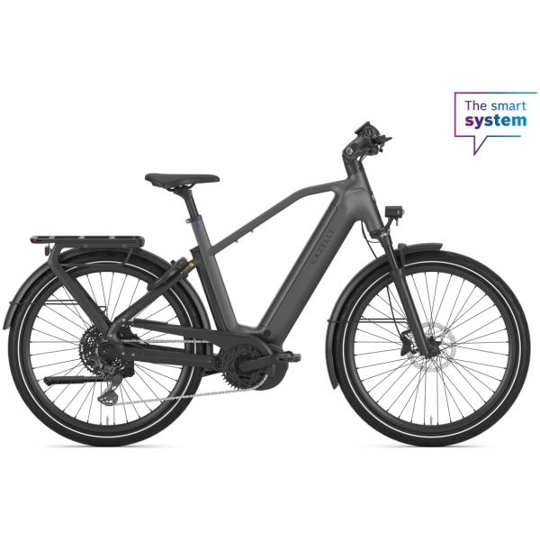 Gazelle Eclipse T11 - Bosch Smart System - Connect Tracking - Grey