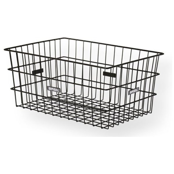 Basil mand Zembla staal 45L 53x37x23cm Black