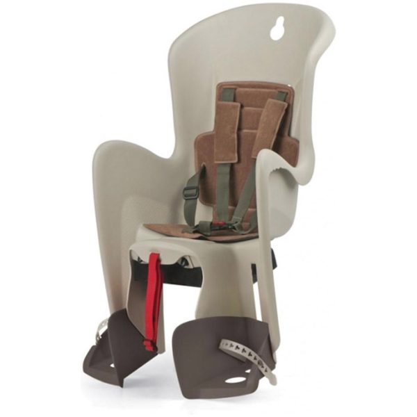 Polisport Kinderzitje achter Bilby Maxi - creme/bruin - Bruin|Crème