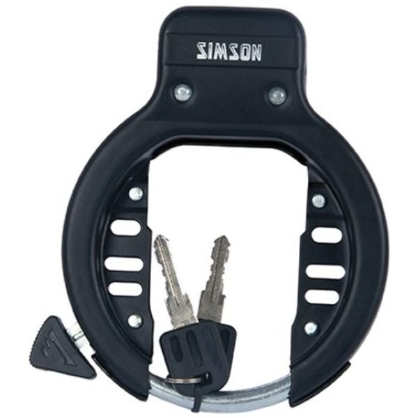 Simson ringslot Normaal Zwart