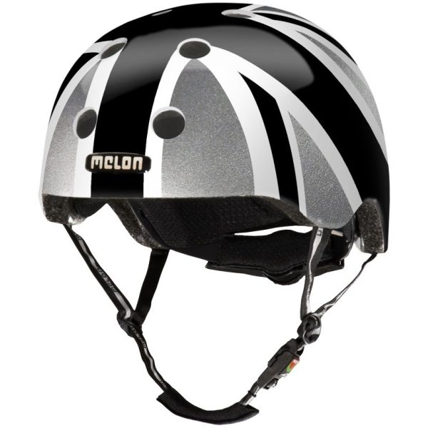 Melon Helm XXS-S (46-52cm) zwart/grijs Union Jack Plain - Afbeelding 3