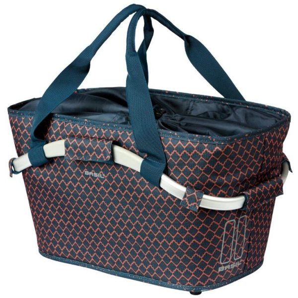 Basil mand rear Flair Carry All MIK 22L Navy