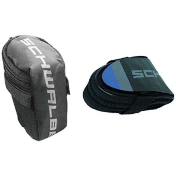 Schwalbe zadeltas incl bnb SV15 + 2 afn Zwart