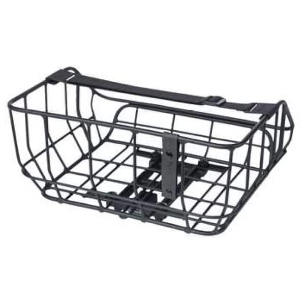 Basil mand Portland achterop MIK 25L mat zwart 36x MATTE BLACK