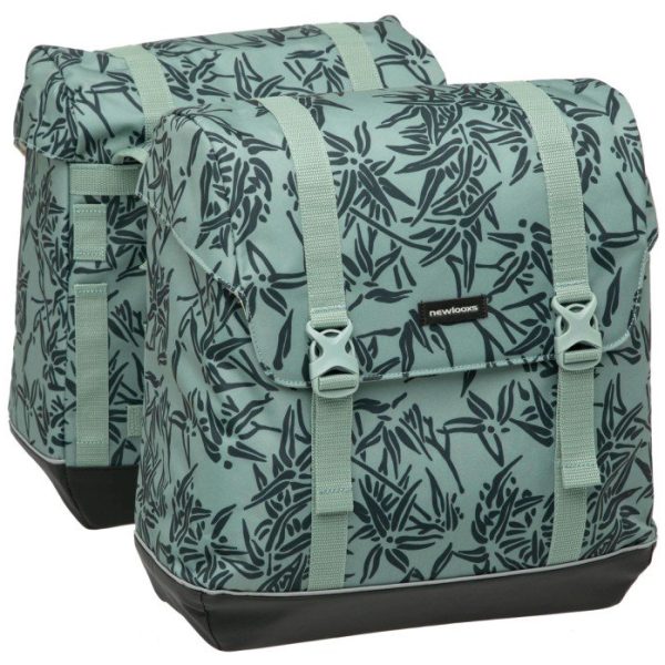 New Looxs fietstas dubbel Alba 42L Bamboo Green