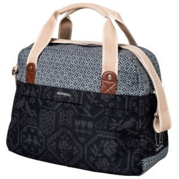 Basil TAS BAS BOHEME CARRY ALL CHARCOAL GRIJS
