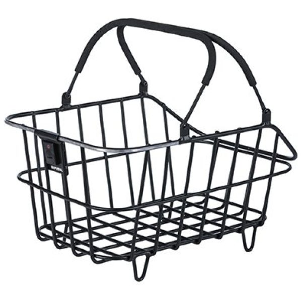 Basil mand Cento Alu Multi Systeem Nordlicht 22L m Black
