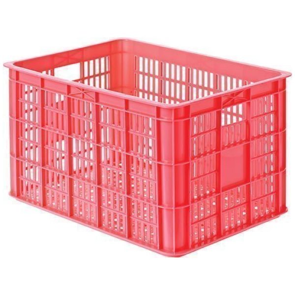 Basil KRAT BAS L PVC V FLUOR CORAL Fluor Roze