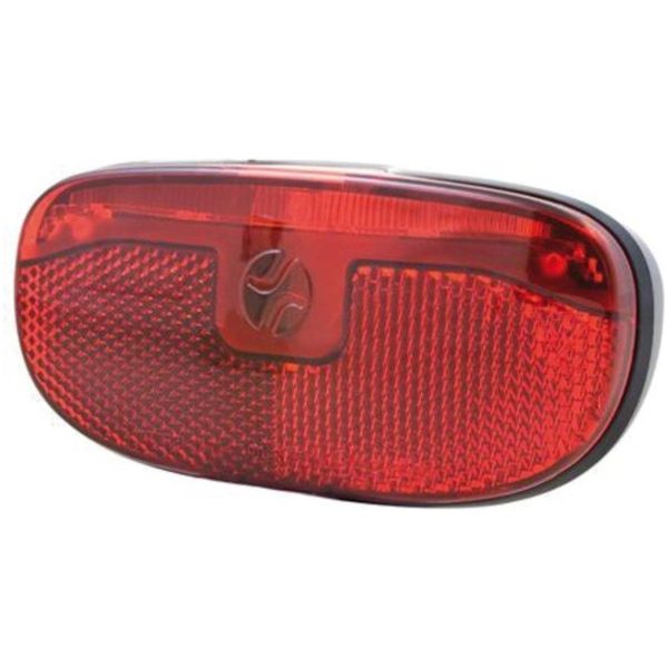 Spanninga achterlicht Duxo Xds dynamo 50/80mm Rood
