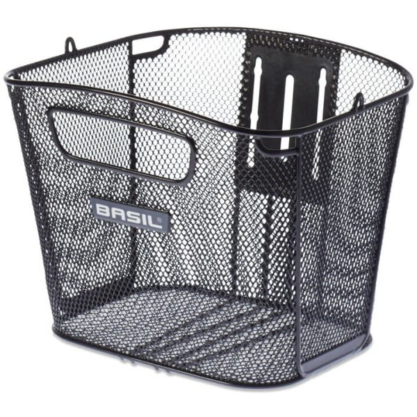 Basil mand Bold FM front Zwart