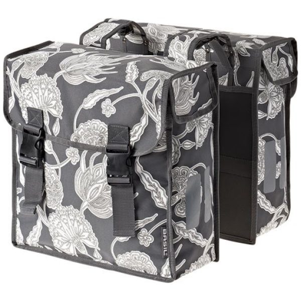 Basil TAS BAS BLOSSOM BOTANICA DUBBEL GRIJS 35L