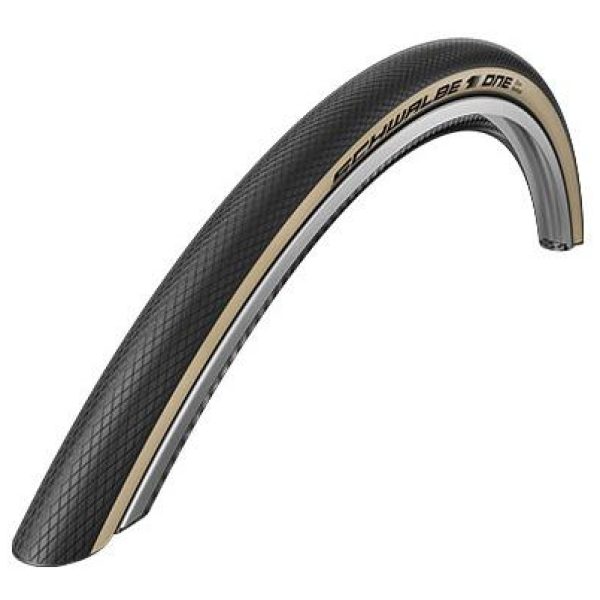 Schwalbe btbOne700 x 28zw/beige Blauw