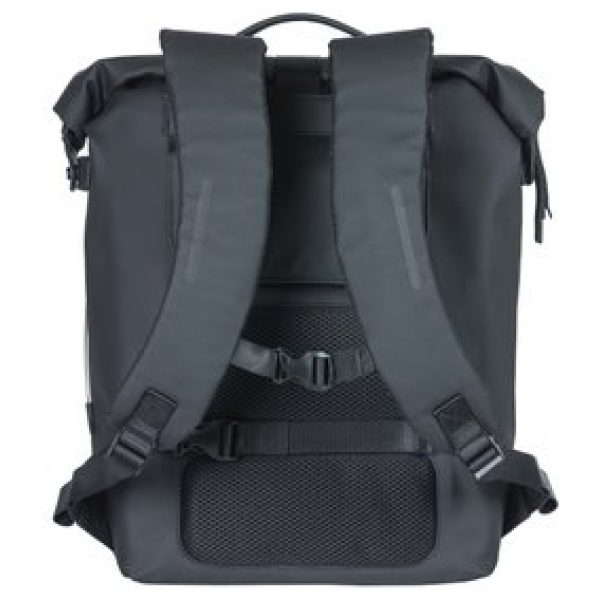 Basil RUGTAS BAS SOHO NORDLICHT NIGHT BLACK 17L Night Zwart - Afbeelding 6