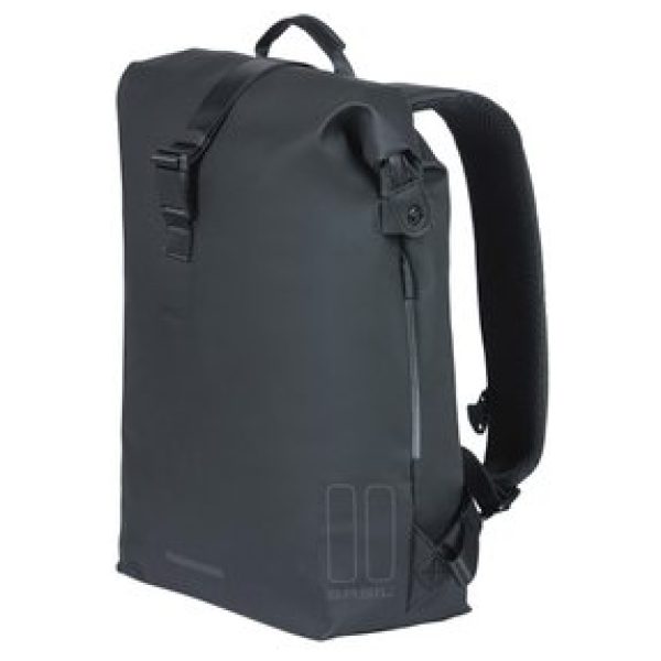 Basil RUGTAS BAS SOHO NORDLICHT NIGHT BLACK 17L Night Zwart - Afbeelding 5