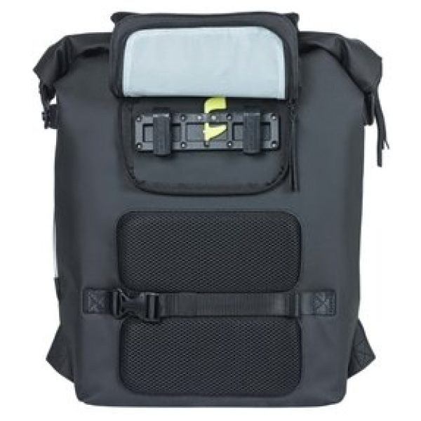 Basil RUGTAS BAS SOHO NORDLICHT NIGHT BLACK 17L Night Zwart - Afbeelding 4