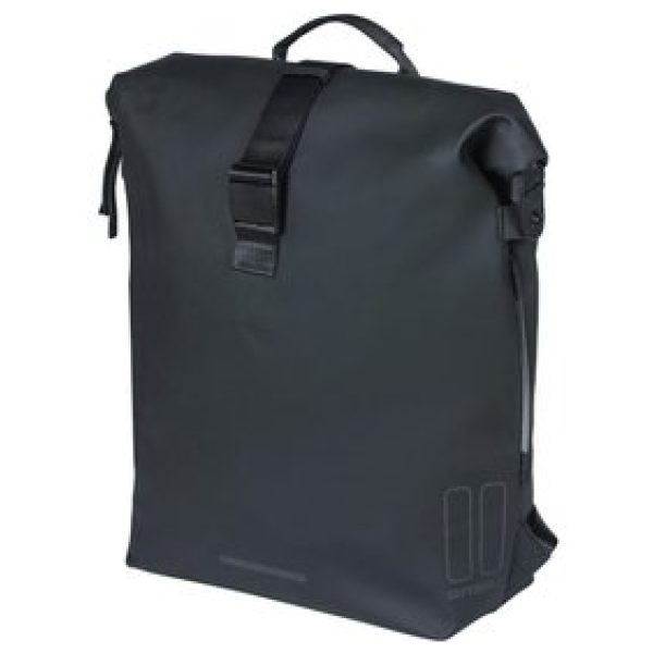 Basil RUGTAS BAS SOHO NORDLICHT NIGHT BLACK 17L Night Zwart - Afbeelding 3
