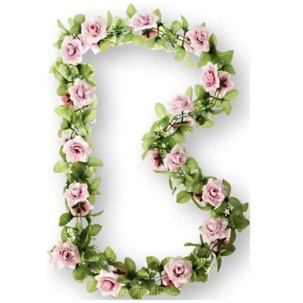 Basil SLINGER BAS FLOWER GARLAND BLOEMENSTRENG ROOS ROSE PINK