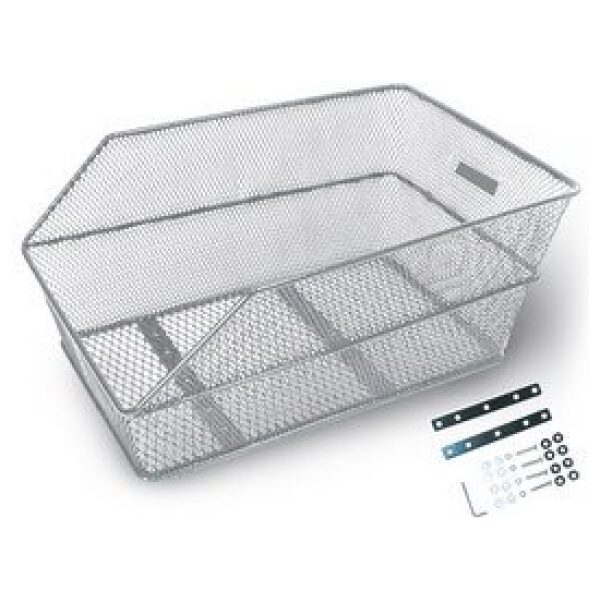 Basil mand Cento 19L 39x24x20cm Zilver