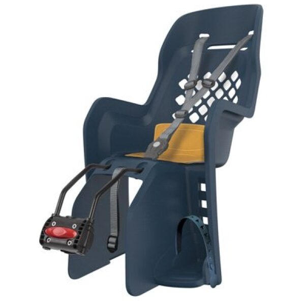Polisport Achterzitje Joy FF frame bevestiging - denim / Blauw/Geel