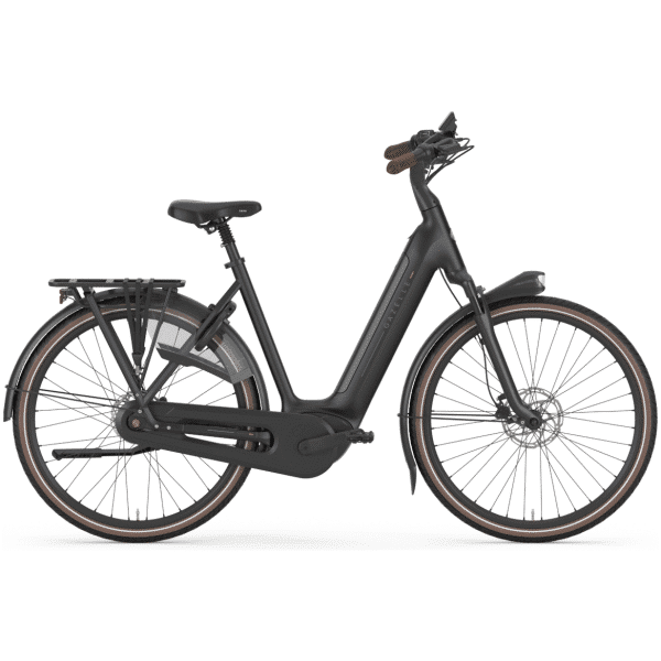 Gazelle Grenoble C8+ Bosch Smart System - Mat zwart 2025
