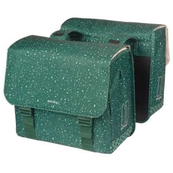 Basil fietstas dubbel Flair 35L Groen